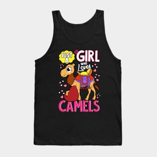 just a girl who loves camels 2 Tank Top